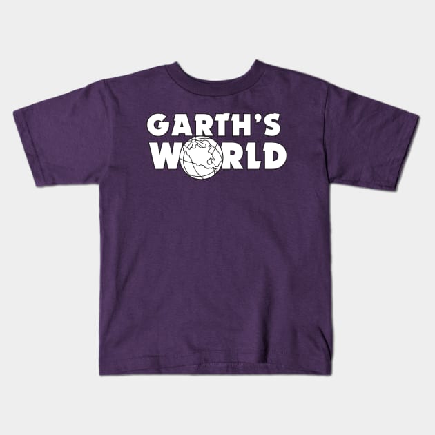 Garth's World Kids T-Shirt by RetroReview